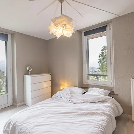 Vue Mt Blanc-grd Espace Vert-6 Pers